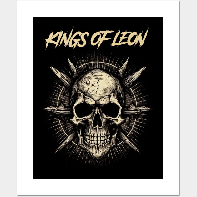 KINGS OF LEON MERCH VTG Wall Art by rackoto